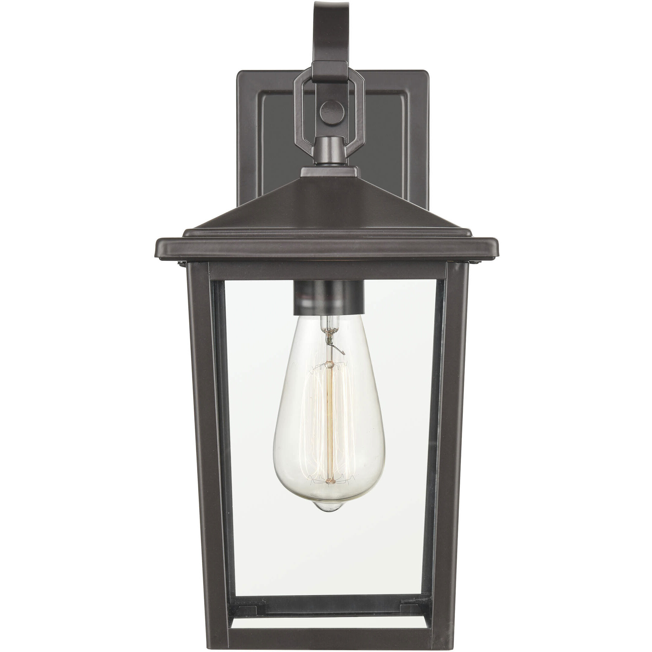 Fetterton 1 Light 14 inch Powder Coated Bronze Outdoor Wall Sconce